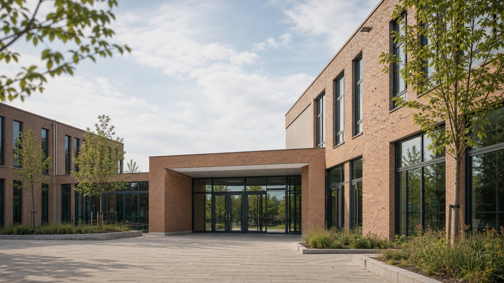 Buitenaanzicht van Openbare Basisschool De Kameleon